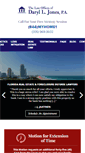 Mobile Screenshot of dljoneslaw.com